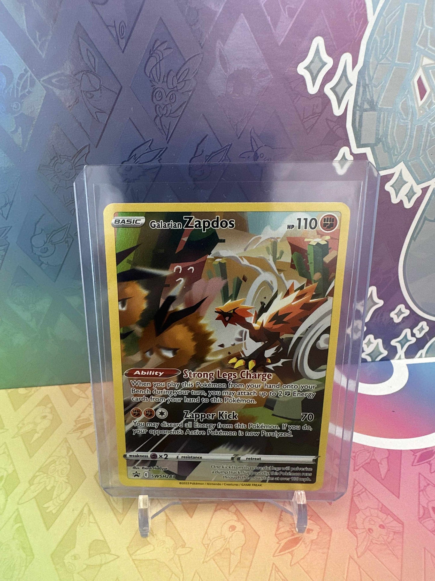 Galarian Zapdos (SWSH 283) SWSH Black Star Promos