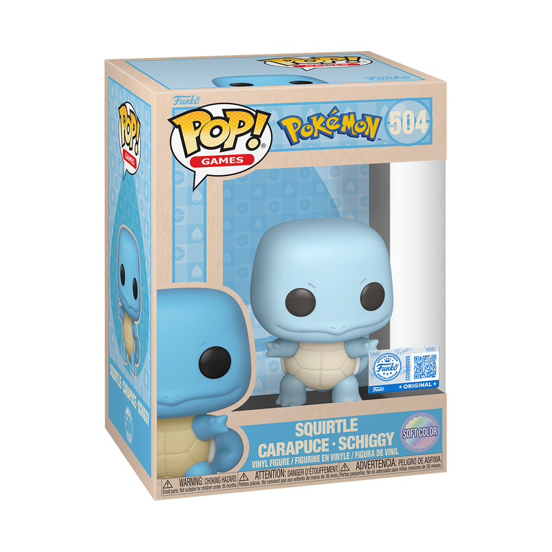 Funko Pop! Squirtle (Soft Color)