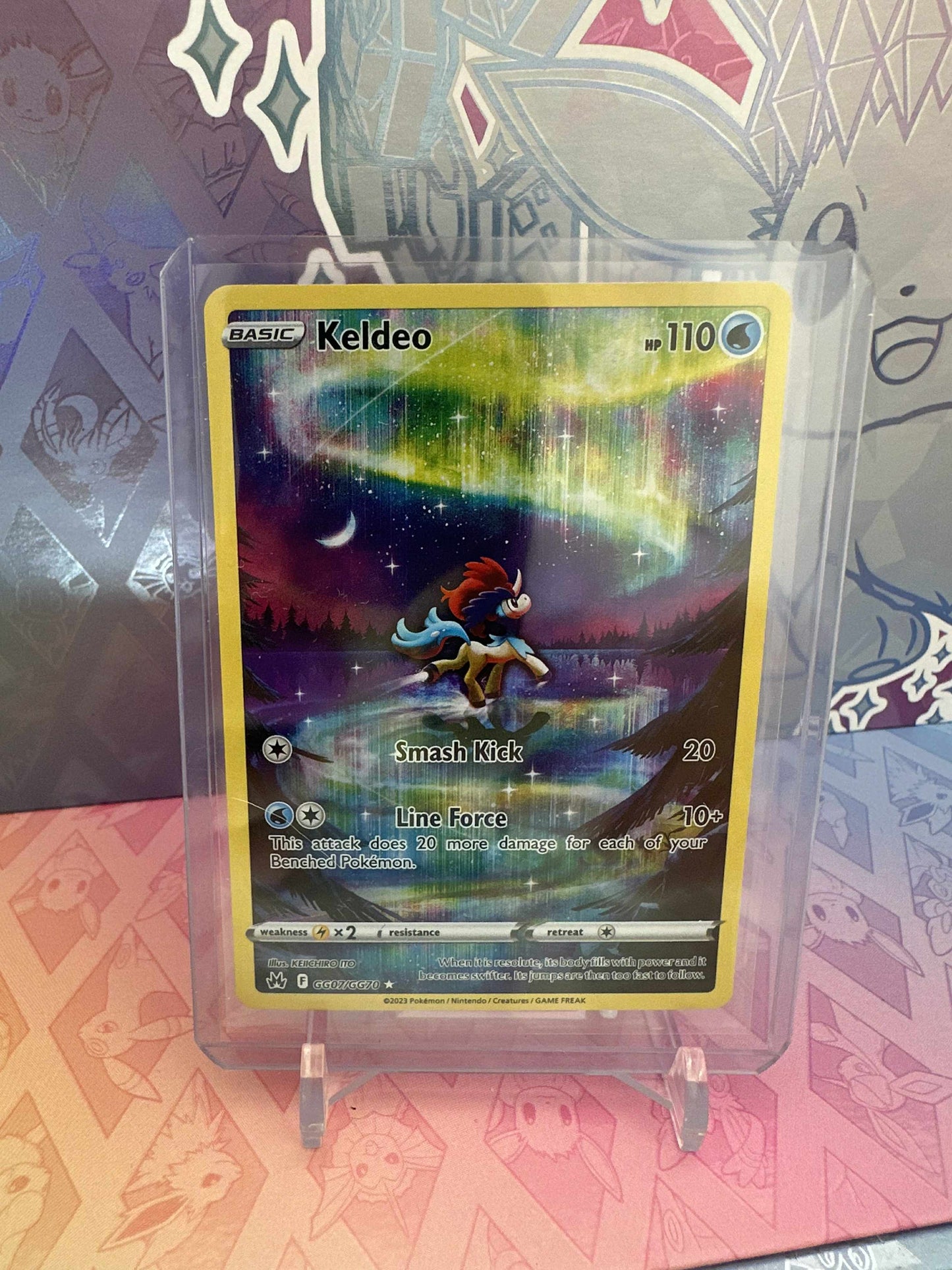 Keldeo (CRZ GG07) Crown Zenith
