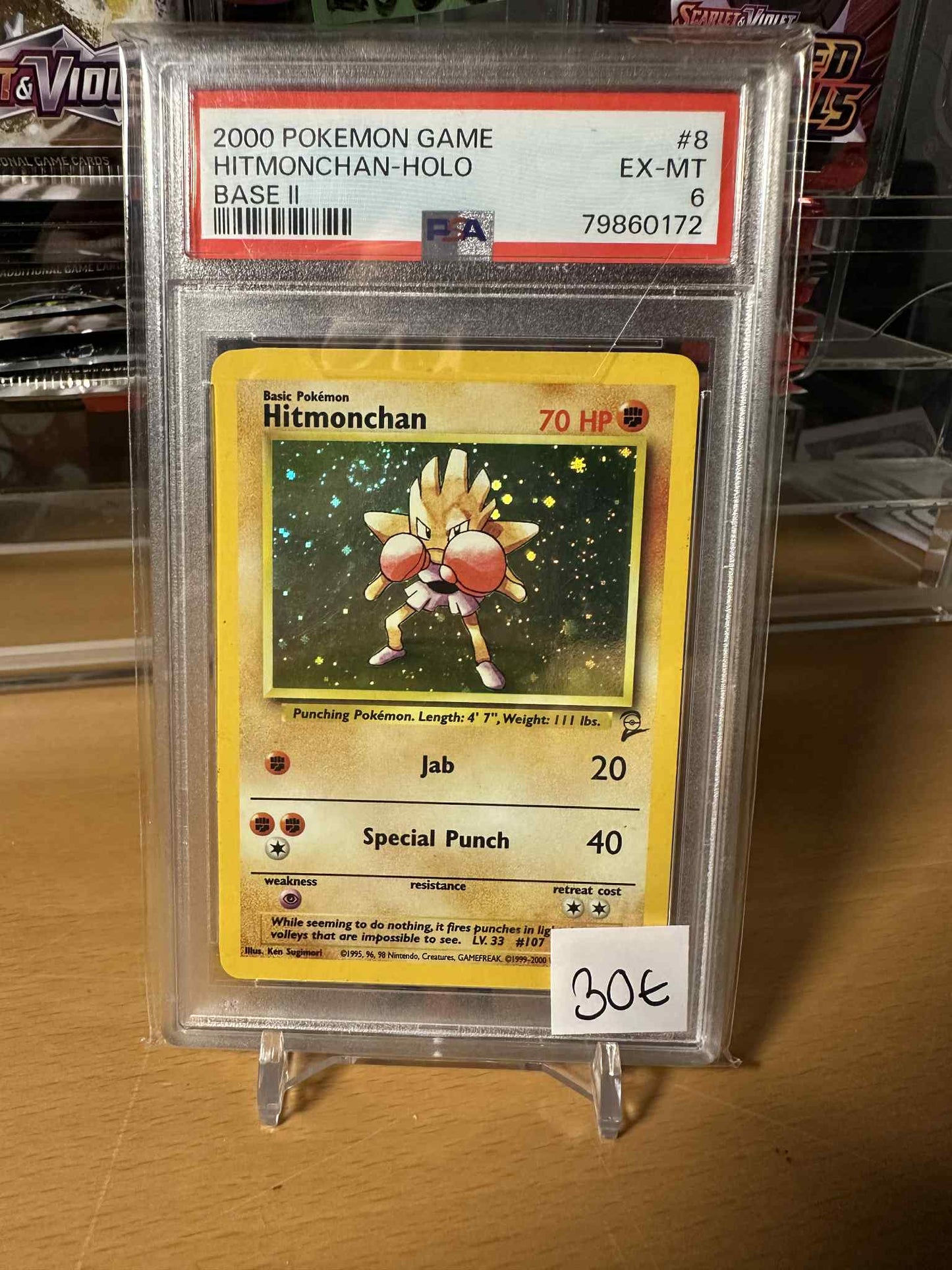 Hitmonchan #8 PSA6