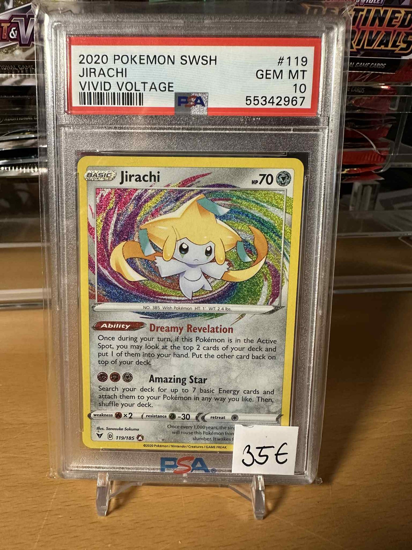 Jirachi #119 PSA10