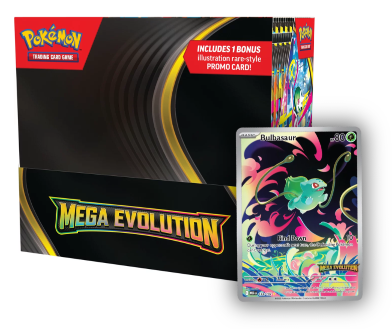 Pokémon TCG: ME01 - Enhanced Booster Display