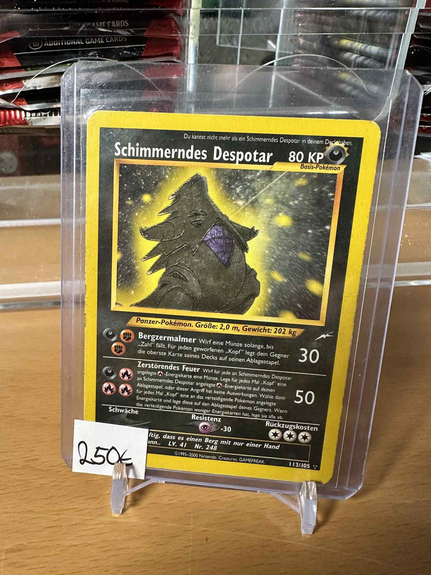 Shining Tyranitar (NDE 113) NÉMET