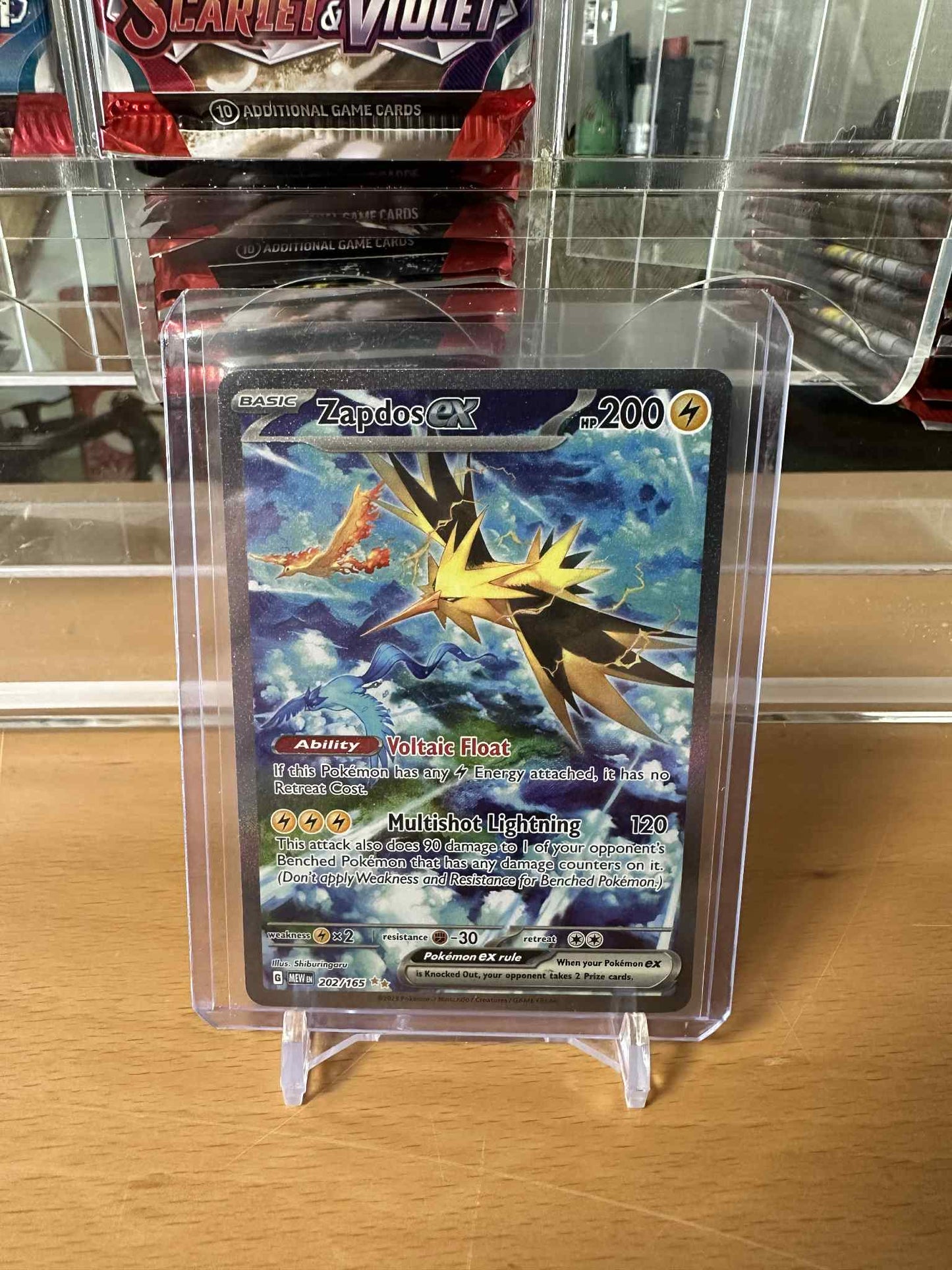 Zapdos ex (MEW 202)