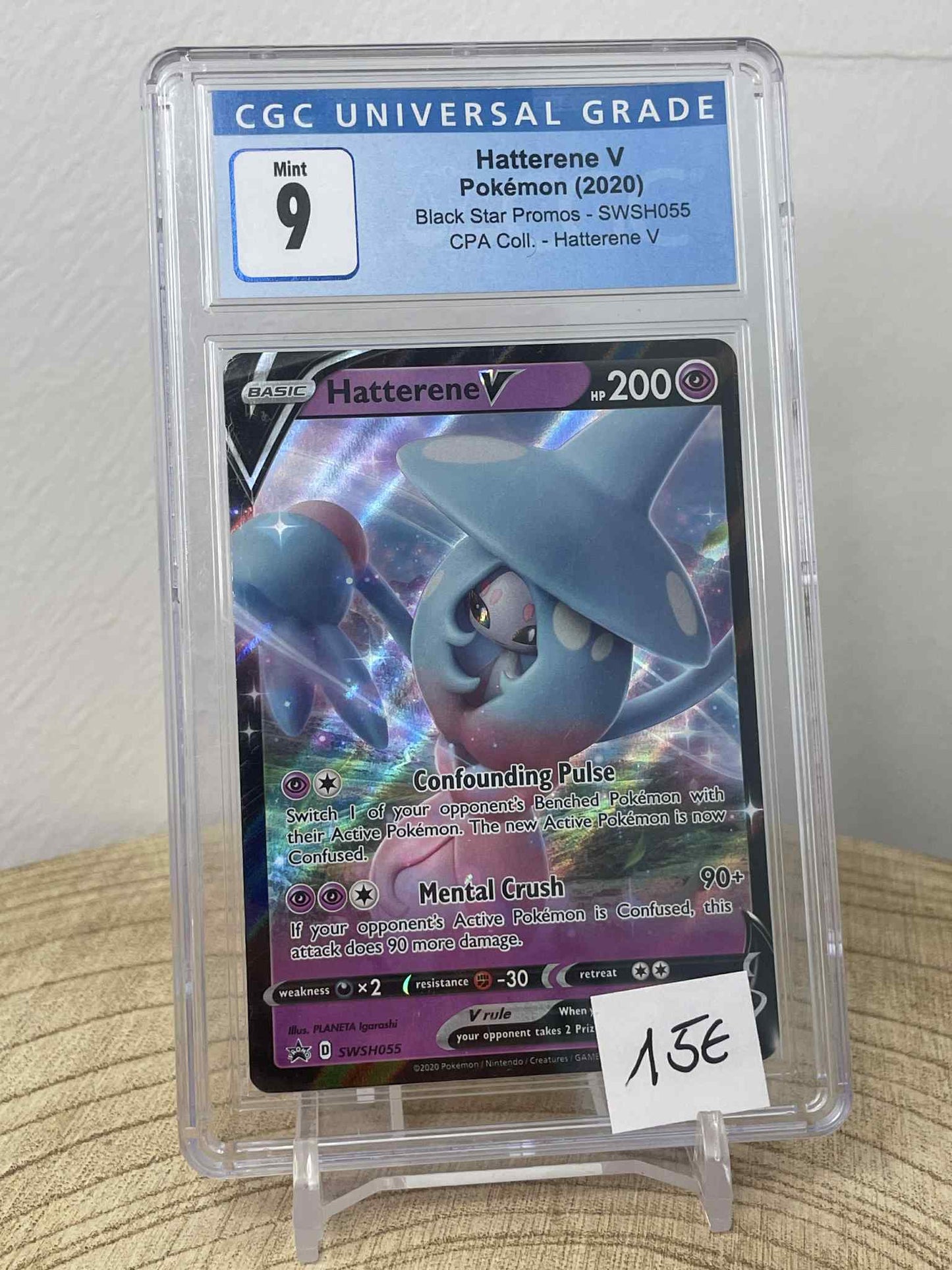Hatterene V #SWSH055 Pokemon Promo CGC 9