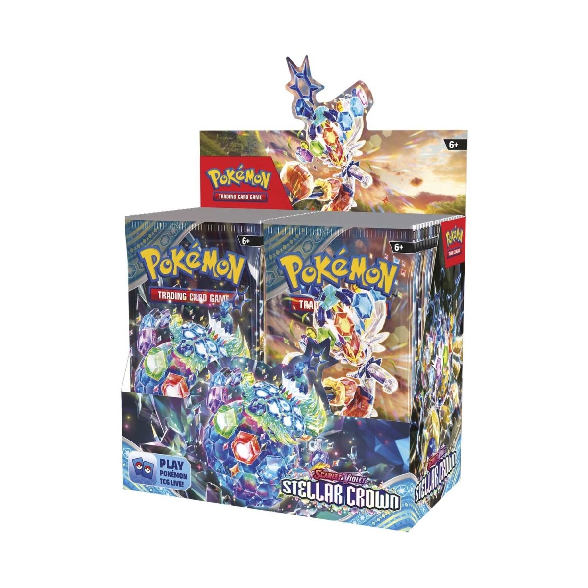 Pokémon TCG: Scarlet & Violet – Stellar Crown Booster Box (36 booster csomag)