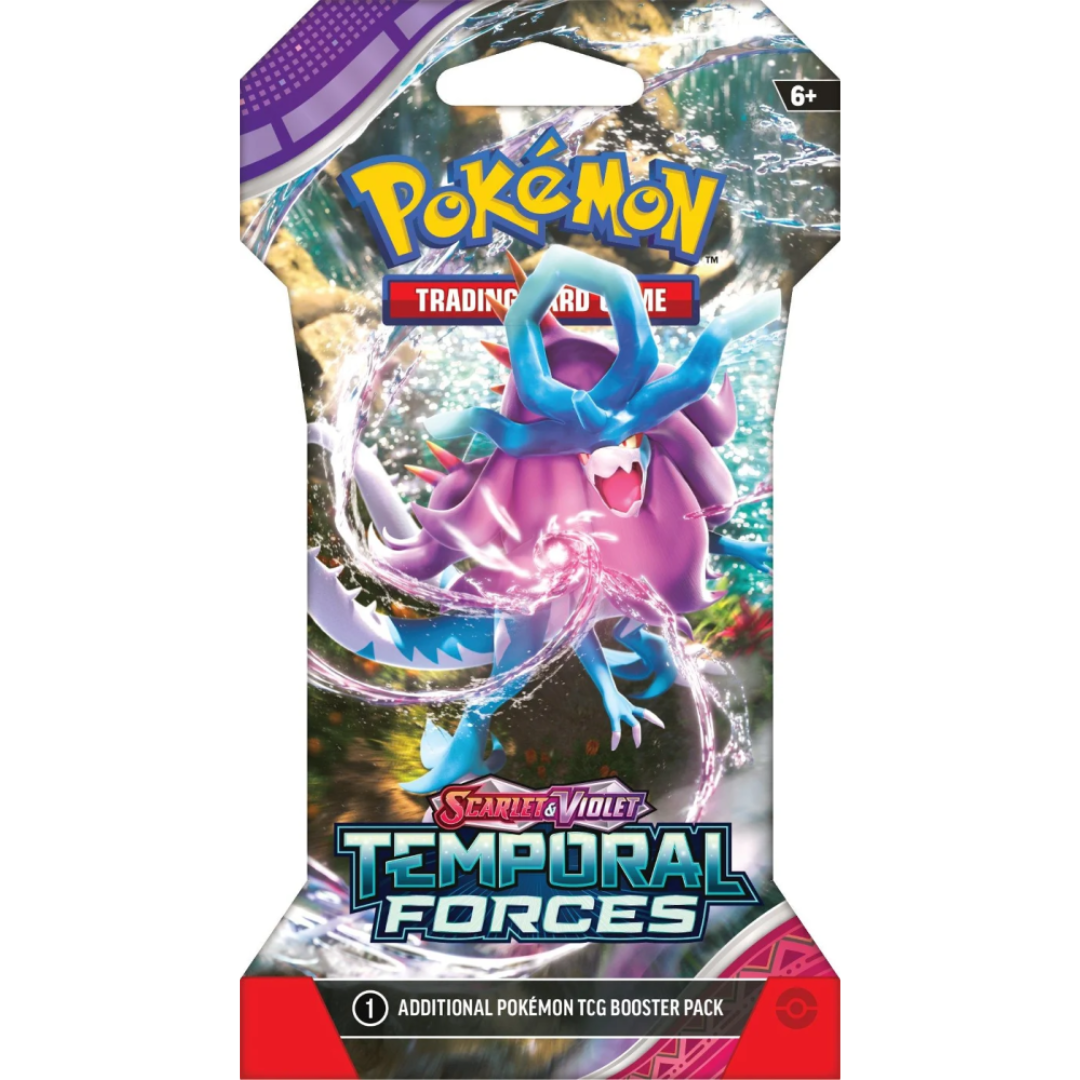 Pokémon TCG: Scarlet & Violet - Temporal Forces Sleeved Booster