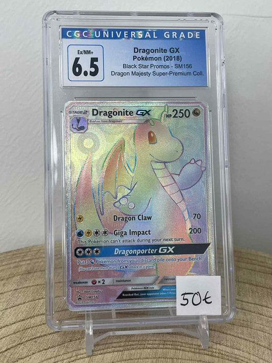 Dragonite GX #SM156 CGC 6.5
