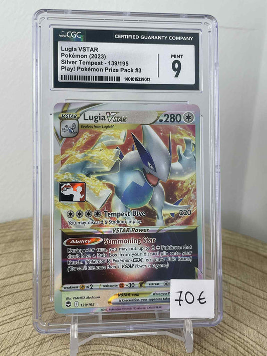 Lugia VSTAR [Prize Pack] #139 Pokemon Silver Tempest CGC 9