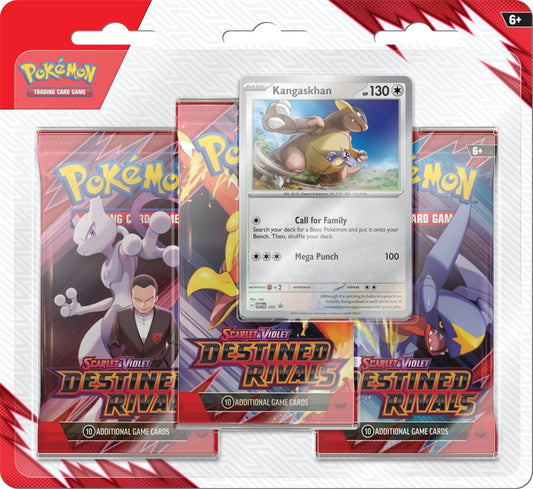 Pokémon TCG: SV10 Destined Rivals - 3 Blister Booster