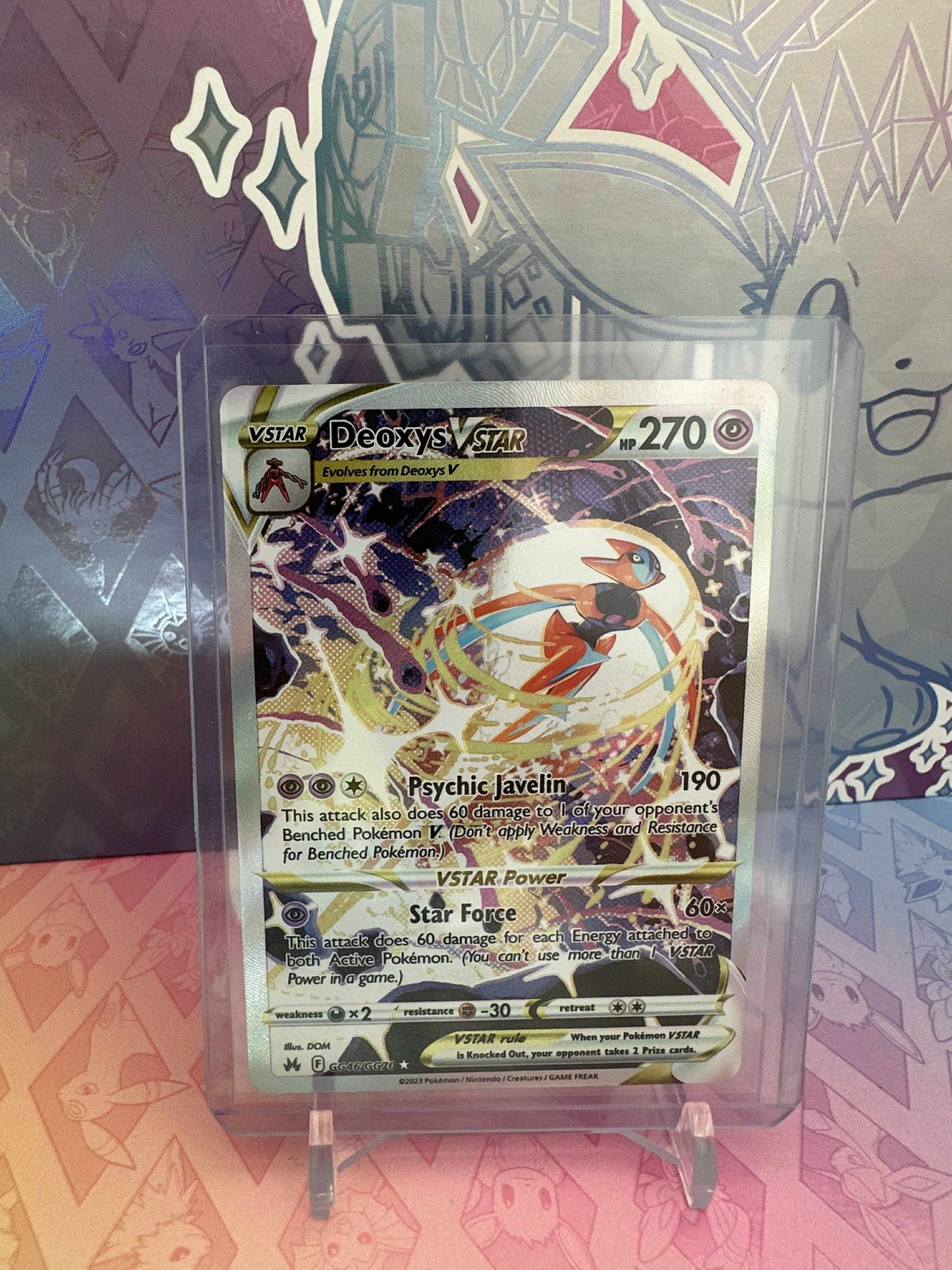 Deoxys VSTAR (CRZ GG46) Crown Zenith
