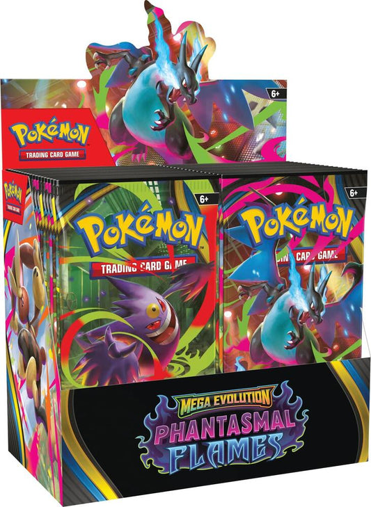 Pokémon TCG: ME02 Phantasmal Flames - Booster BOX Display ELŐRENDELÉS