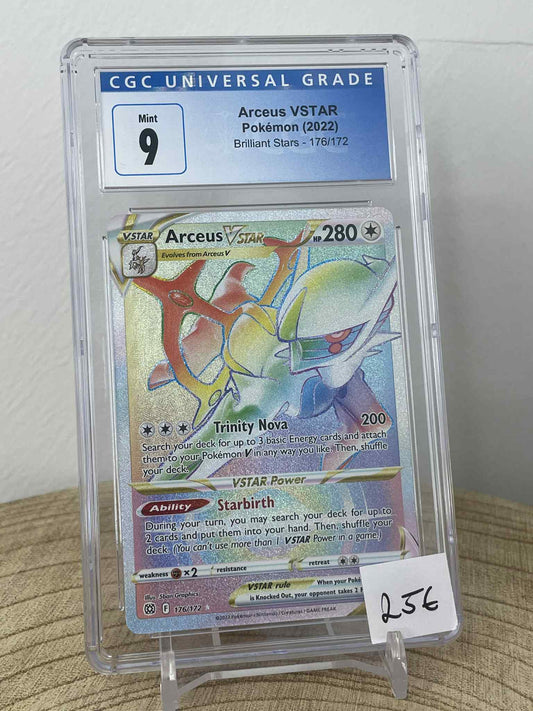 Arceus VSTAR #176 Pokemon Brilliant Stars  CGC 9