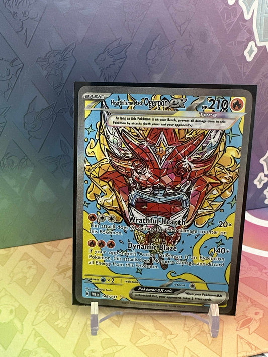 Hearthflame Mask Ogerpon ex (PRE 148) Prismatic Evolutions