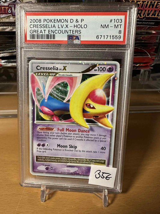 Cresselia LV. X #103 PSA8