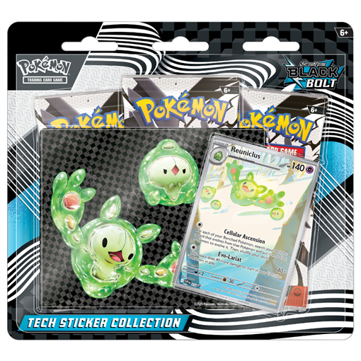 Pokémon TCG: SV10.5 BLACK BOLT - Tech Sticker Collection REUNICLUS