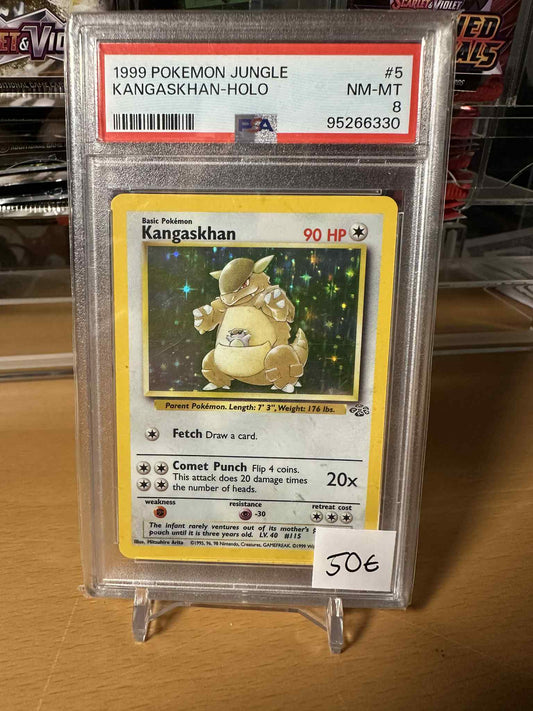 Kangaskhan #5 PSA8