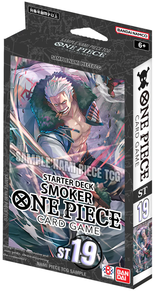 One Piece Card Game- Fekete Smoker Starter Deck (ST-19)