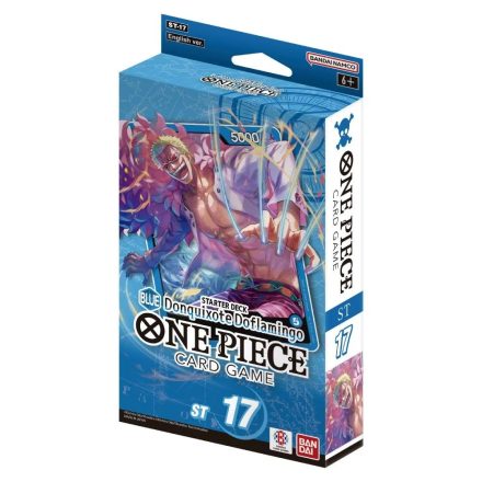 ONE PIECE CARD GAME STARTER DECK - BLUE DONQUIXOTE DOFLAMINGO ST-17
