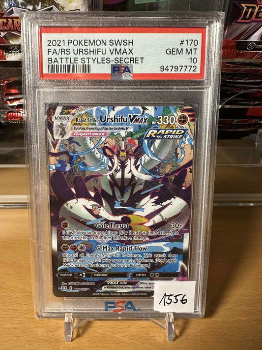 Rapid Strike Urshifu VMAX #170 Pokemon Battle Styles