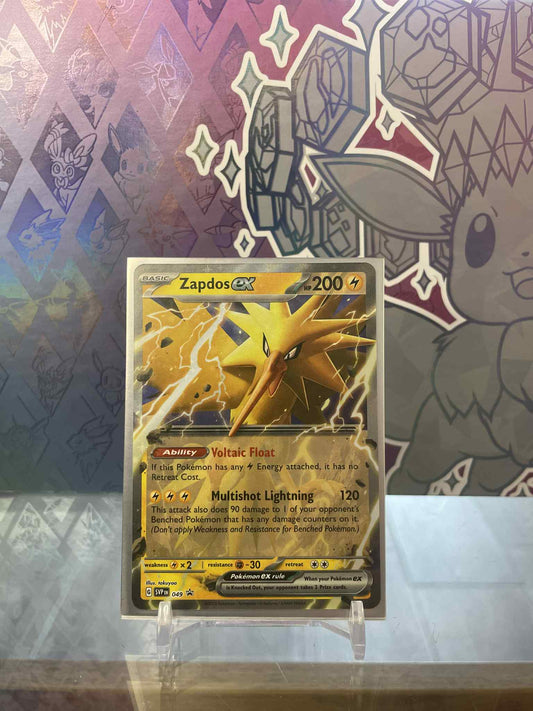 Zapdos ex (SVP 049) SV Black Star Promos