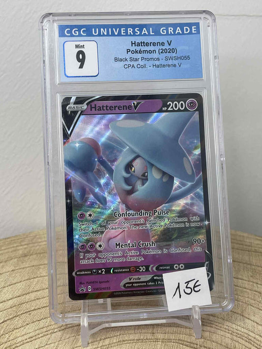 Hatterene V #SWSH055 Pokemon Promo CGC 9