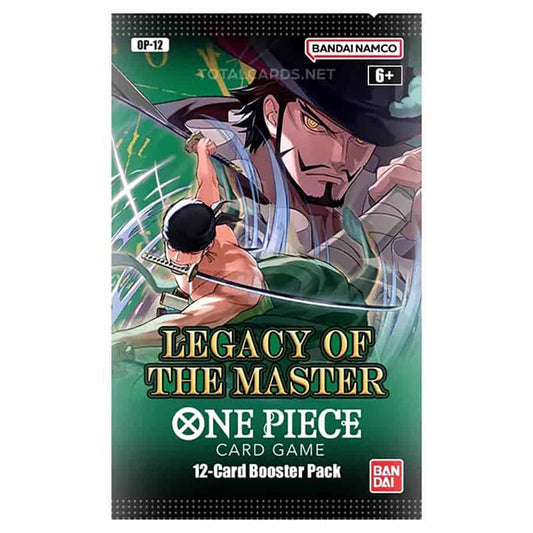 One Piece OP12 LEGACY OF THE MASTER Booster Pack [ENG]