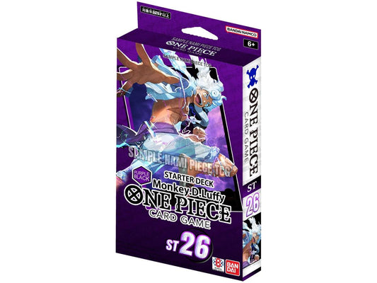 One Piece Card Game – Starter Deck: Purple/Black Monkey D. Luffy (ST-26)