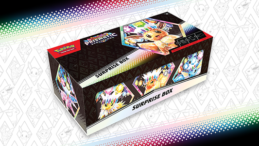Prismatic Evolutions Surprise box