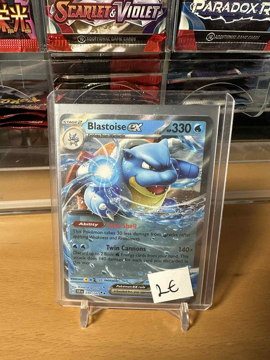 Blastoise ex (SCR 030)